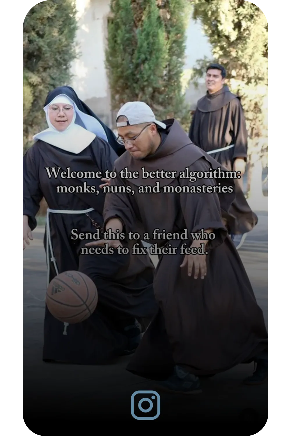 Watch a Monk Mindset clip on Instagram